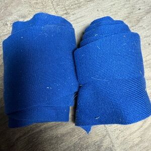 Blue Horse Full Size Bandage Wraps Pair Equestrian